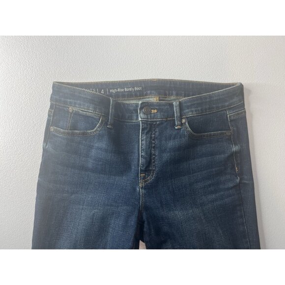 Talbots Womens Flawless Barely Boot Jeans High Rise Size 4 - Picture 4 of 8